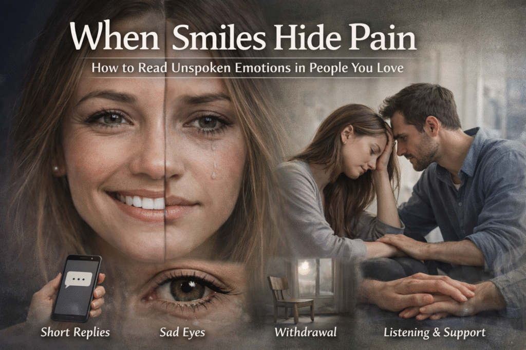 When Smiles Hide Pain: How to Read Unspoken Emotions and Hidden Pain in People You Love